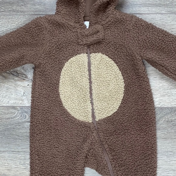 Carter’s Reindeer Zip Bunting Newborn Reindeer Pram Newborn Holiday Bunting - Picture 9 of 14